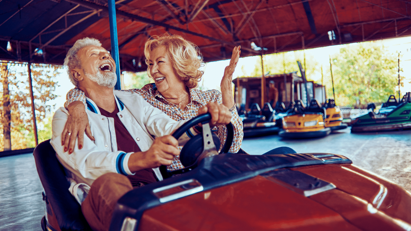 Elderly Couple Cherishing Moments Together 